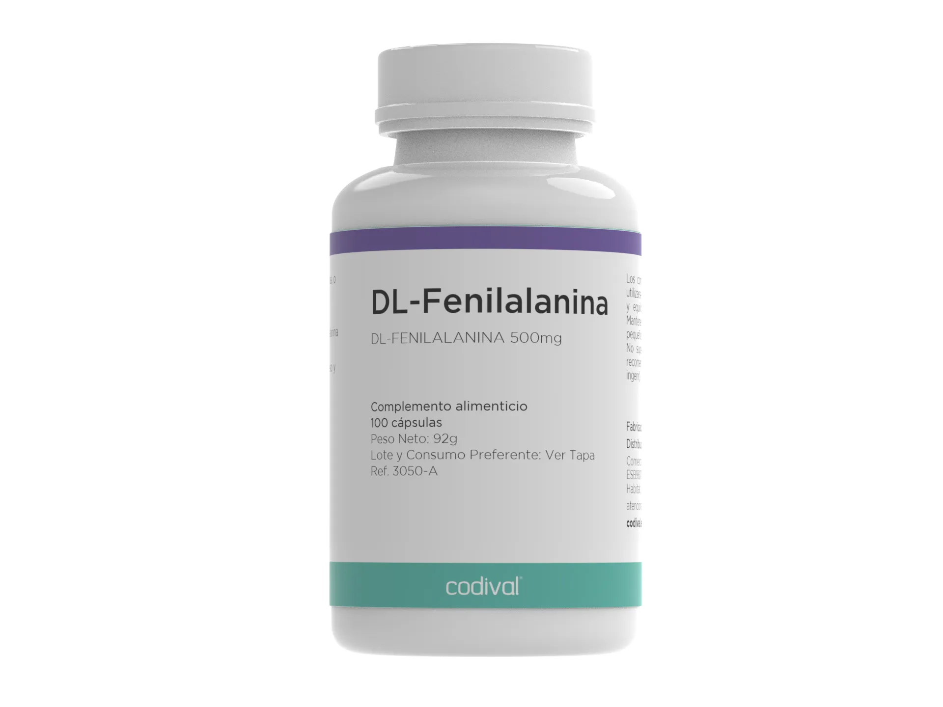 Envase de DL-FENILALANINA